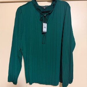 Adrianna Papell New Elegant Green Women's Top XL